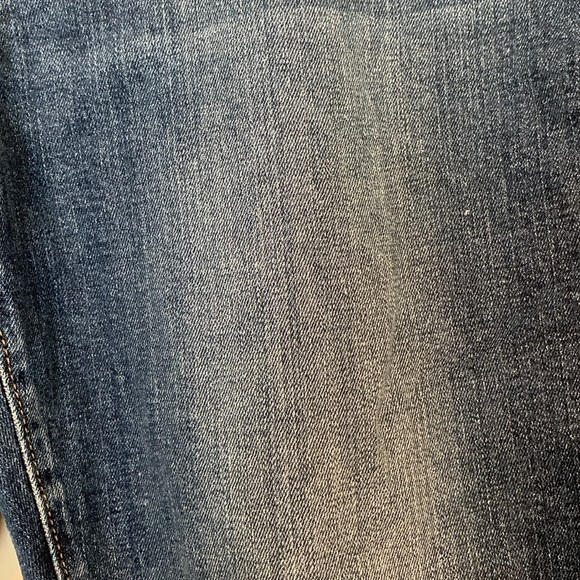 LOFT Outlet Dark Blue Straight Leg Jeans EUC 14 - Picture 2 of 5